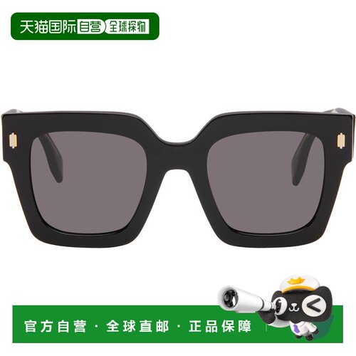 香港直邮Fendi 芬迪 女士 黑色 Square 眼镜 FE40101IW5001A19233
