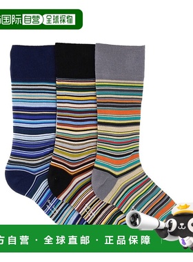 1h可退 香港直邮Paul Smith 保罗 史密斯 男士 DI TRE CALZINI 套