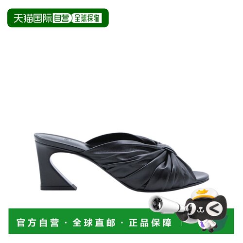 1h可退 香港直邮Fendi 黑色凉鞋 8R8883AYFA
