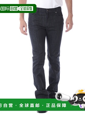 香港直邮Versace 直筒修身牛仔裤范思哲直筒裤 V600367SVT01915