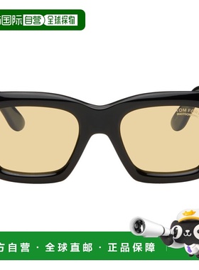 1h可退 香港直邮Tom Ford 汤姆 福特 男士 黑色 Ilias 太阳镜 FT1