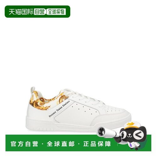 1h可退 欧洲直邮VERSACE JEANS 男士运动鞋 80YA3SD6ZPB85G03 SS2