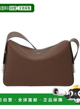 香港直邮Salvatore Ferragamo 带 Gancini 扣的邮差包（M） 24170