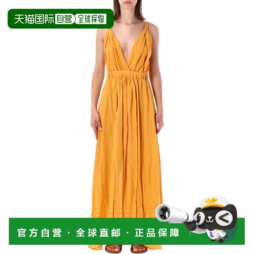 欧洲直邮120% lino 女士 连衣裙吊带长裙