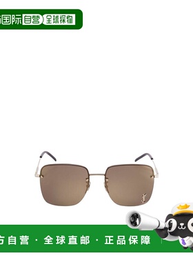 香港直邮Saint Laurent 徽标太阳镜 SL312M