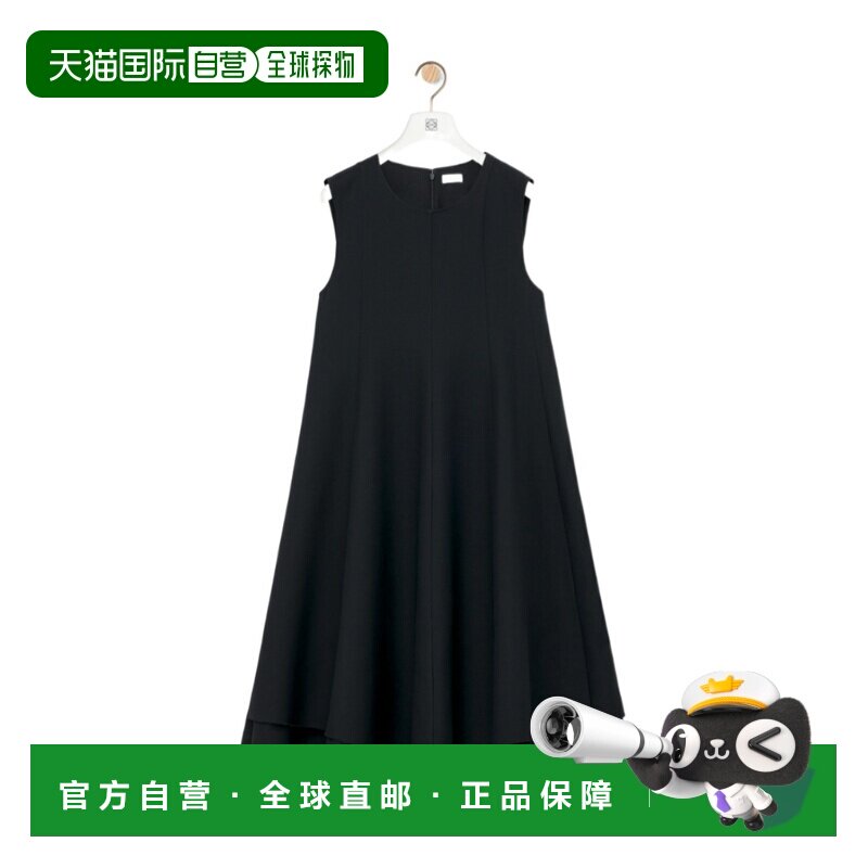 1h可退 香港直邮LOEWE 女士半身裙 S359Y09XCT1100 CO 黑色 圆领