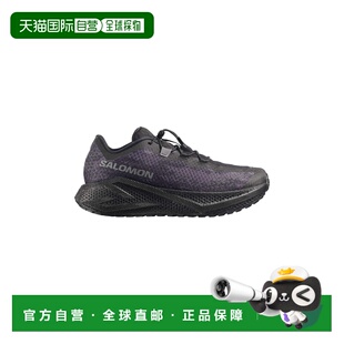 自营欧洲直邮Salomon Aero Glide 4男士跑步鞋/黑色灰色萨洛蒙