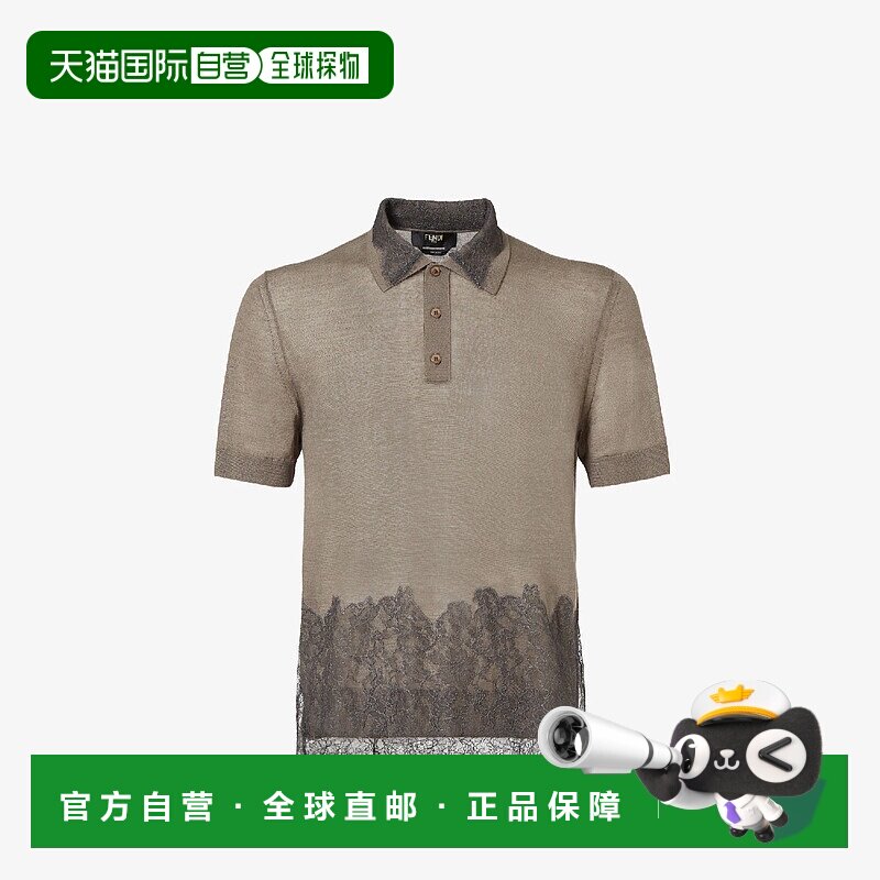 1h可退 欧洲直邮FENDI 芬迪 25秋冬 FZC417AOZWF1UCH 男士 长袖Po