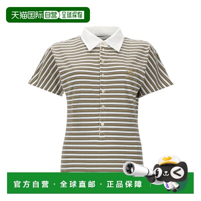 香港直邮GOLDEN GOOSE 女士 RIGHE Polo衫 GWP02189P002390