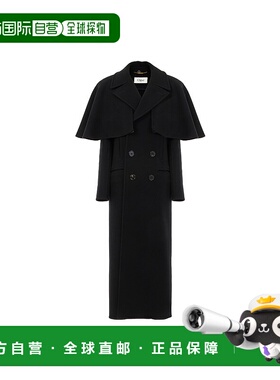香港直邮Chloe 双面羊毛斗篷大衣 CH24WMA05161
