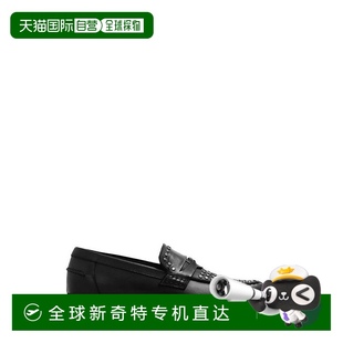 铆钉方头乐福鞋 1h可退 男士 香港直邮Versace 10081551A0 范思哲