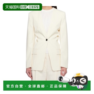 1h可退 香港直邮Toteme 长袖羊毛混纺西装外套 261WRZ0064FB0576