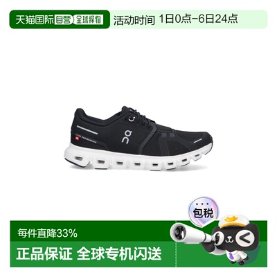 1h可退 香港直邮On 女士 黑色运动鞋 3WF10060299BLACKWHITE昂跑