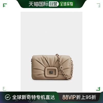 欧洲直邮rogervivier（罗杰 维维亚）女士皮革制品, 皮革包扣单肩