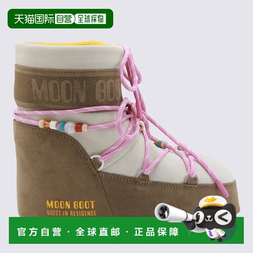 1h可退 香港直邮MOON BOOT 女士户外登山鞋 80D1409730BL43 CO 米