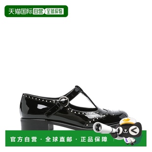 5E303E069F035缪缪女鞋 T带布洛克鞋 Miu 香港直邮Miu