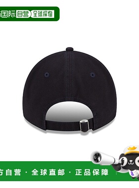 自营欧洲直邮NEW ERA 9TWENTY系列 男女通用黑色棉帽子