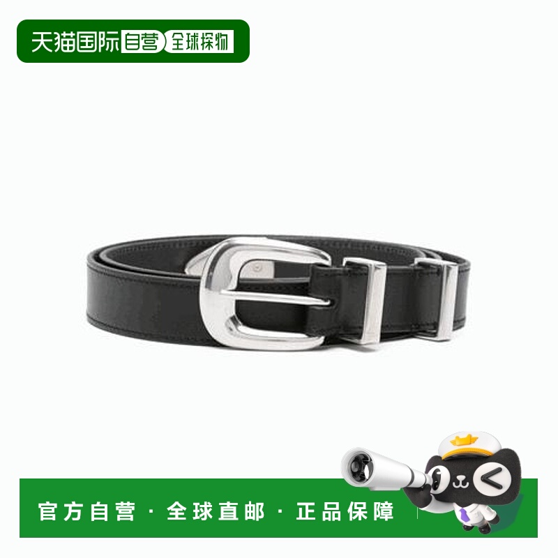 香港直邮1h可退 Celine 思琳 男士 WESTERN 中号复古腰带 45BBX3A