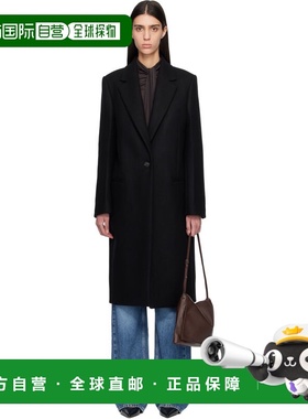 香港直邮toteme 女士 黑色 Classic Winter 大衣 261WRO0198FB000