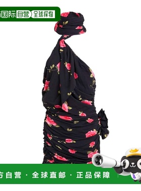 1h可退 香港直邮magda butrym 女士 紧身连衣裙 black黑色 舒适时