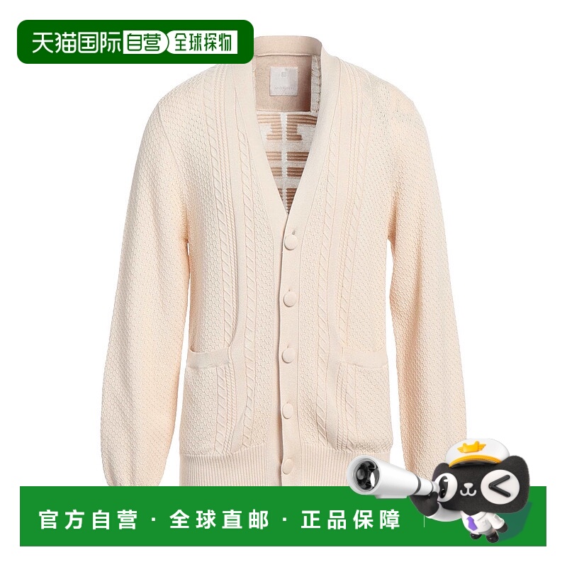 1h可退 香港直邮Givenchy 纪梵希 男士 针织开衫 beige米色 舒适
