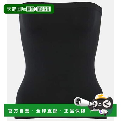香港直邮Wolford 女士 Fatal 针织直筒抹胸背心 black黑色 舒适时