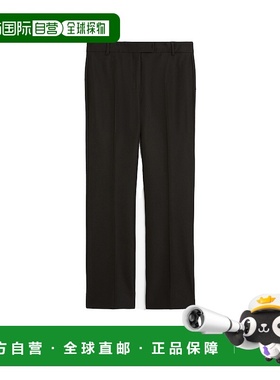 1h可退 香港直邮'S Max Mara 女士 Max Mara Fatina 褶飾修身長褲