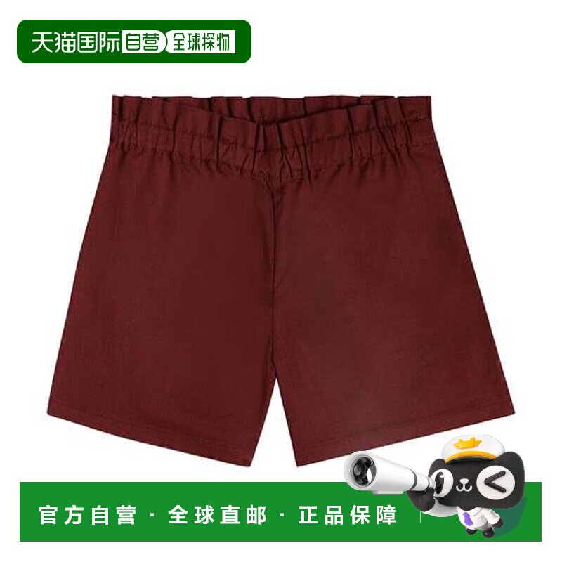 香港直邮Bonpoint 女童 Milly 棉混纺斜纹布短裤童装