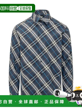 1h可退 香港直邮Burberry 巴宝莉 男士 8122004 C4060 衬衫 81220