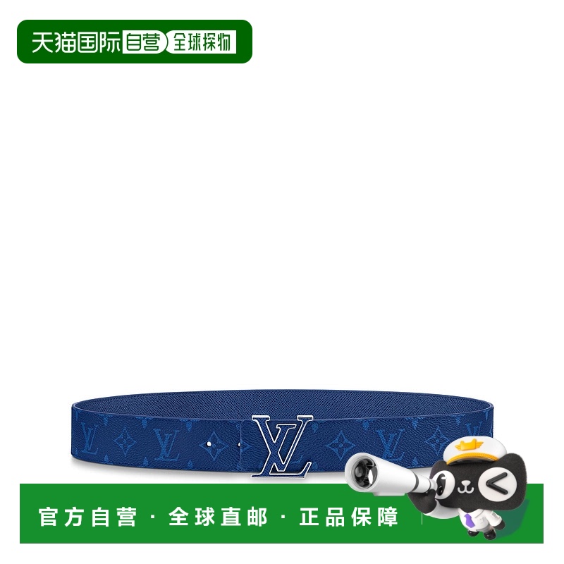 欧洲直邮LOUIS VUITTON(路易威登) 男士LV INITIALES 40 毫米双面