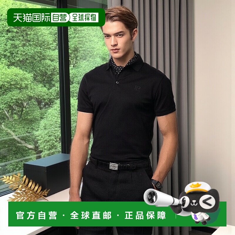 自营欧洲直邮RALPH LAUREN拉夫劳伦 Purple Label定制修身珠地布P图片