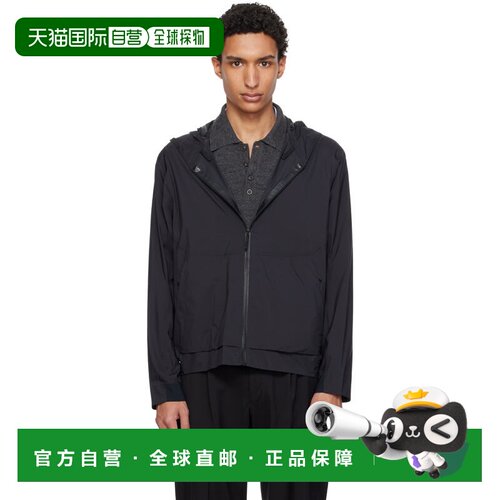 香港直邮Veilance 男士 黑色 Demlo 连帽夹克 X000010318始祖鸟