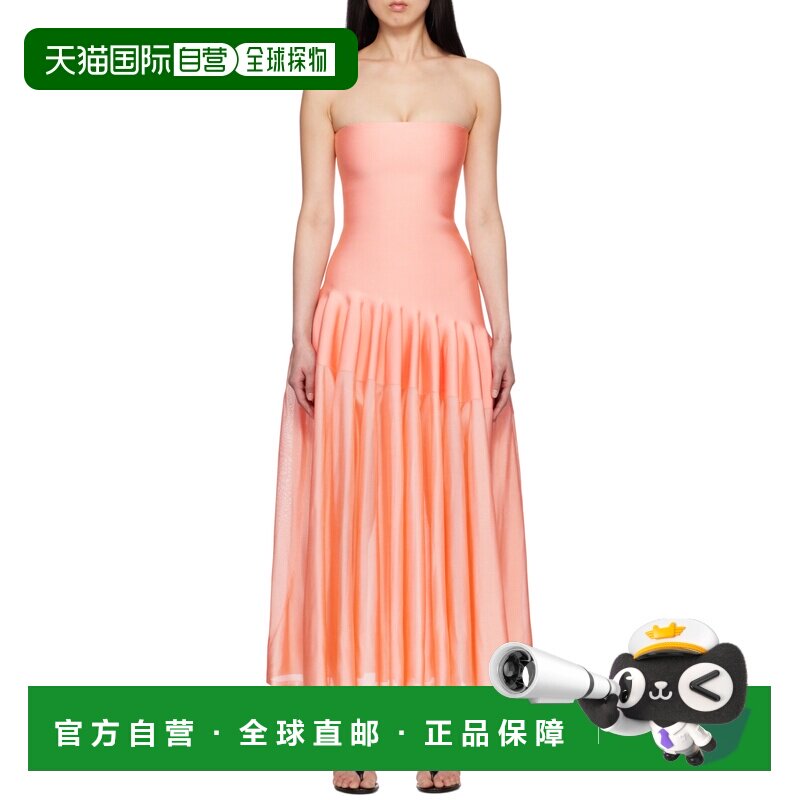 香港直邮Alaia 露肩连衣裙 AA9R2648K031A长裙