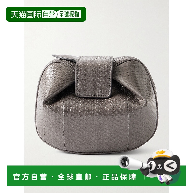 香港直邮Gabriela Hearst 女士 Demi 柔软蛇纹皮革手包 GH684SNAK
