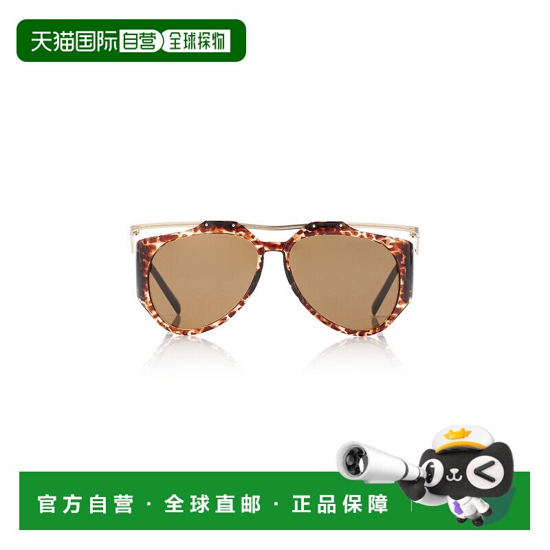 香港直邮Saint Laurent 圣罗兰 女士 Amelia 飞行员金属太阳眼镜