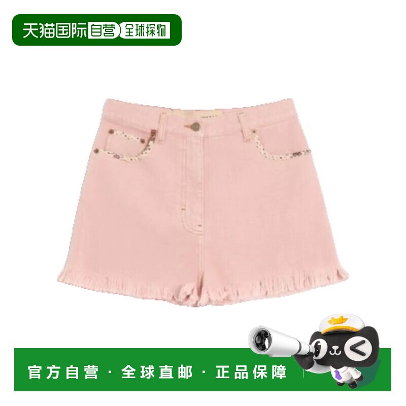 香港直邮valentino华伦天奴女士牛仔短裤 【付后1h可退】