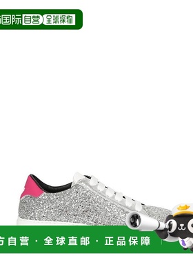 1h可退 香港直邮Dsquared2 二次方 女士 亮片繫帶運動鞋 SNW01462