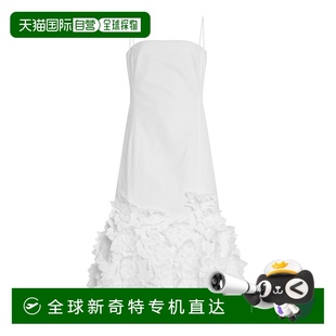 Bella 1小時(shí)內(nèi)可退 女士 花朵裝 香港直郵Simkhai 飾棉府綢中長連