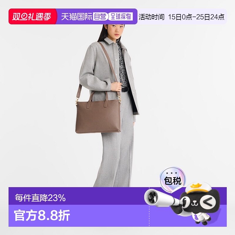 Longchamp/珑骧Le Foulonne牛皮单肩手提包多色