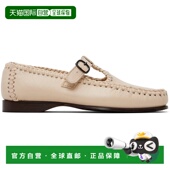 香港直邮Hereu 乐福鞋 女士 Alcover 1h可退 Shiny 灰白色 Supple