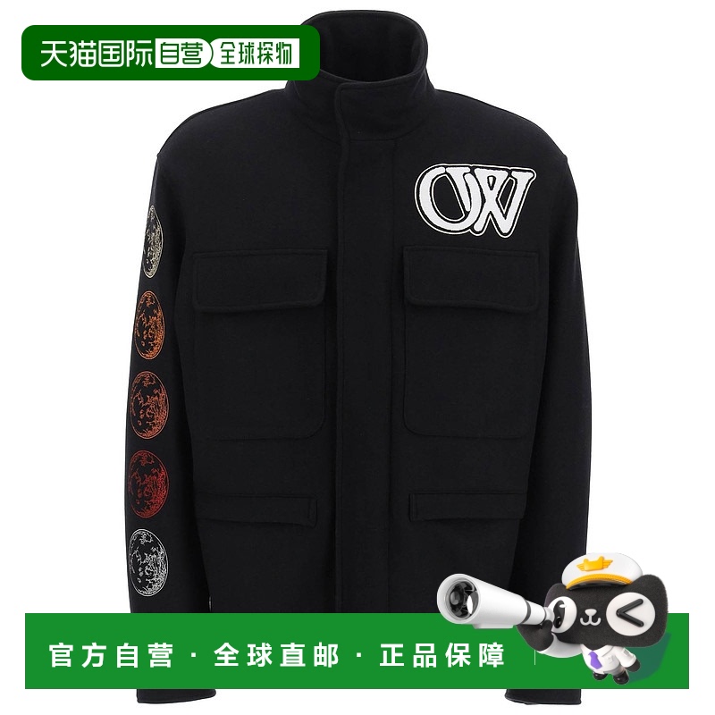 香港直邮OFF-WHITE C O VIRGIL ABLOH 男士 长袖休闲夹克 OMEA399