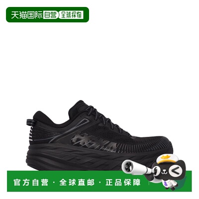 香港直邮Hoka One One 女士 TEXTILE SYNTHETIC 黑色运动鞋 11105