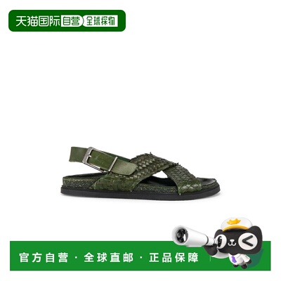 1h可退 香港直邮The Row 女士 搭扣凉鞋 F1462WL74 green绿色 舒