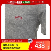 50412363 香港直邮HUGO BOSS 灰色T恤 TEECURVED 061 男士