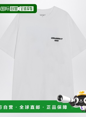 1h可退 香港直邮CARHARTT WIP 男士 S/S Wiptopia 白色T恤 I03549