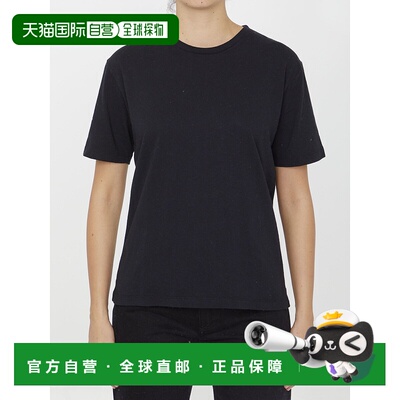 1h可退 香港直邮KHAITE 女士 棉质 T 恤 2196138W138 black黑色