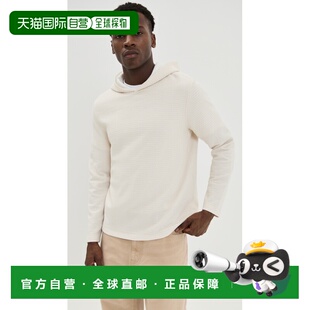 1h可退 香港直邮VINCE 男士 Varigated 条纹双面连帽衫  舒适时尚