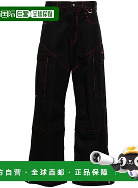 欧洲直邮OFF-WHITE 男士工装直筒裤休闲裤OMCF042F24FAB0011025