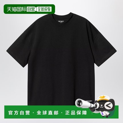 1h可退 香港直邮CARHARTT WIP 男士 S/S Script 黑色链环T恤 I031