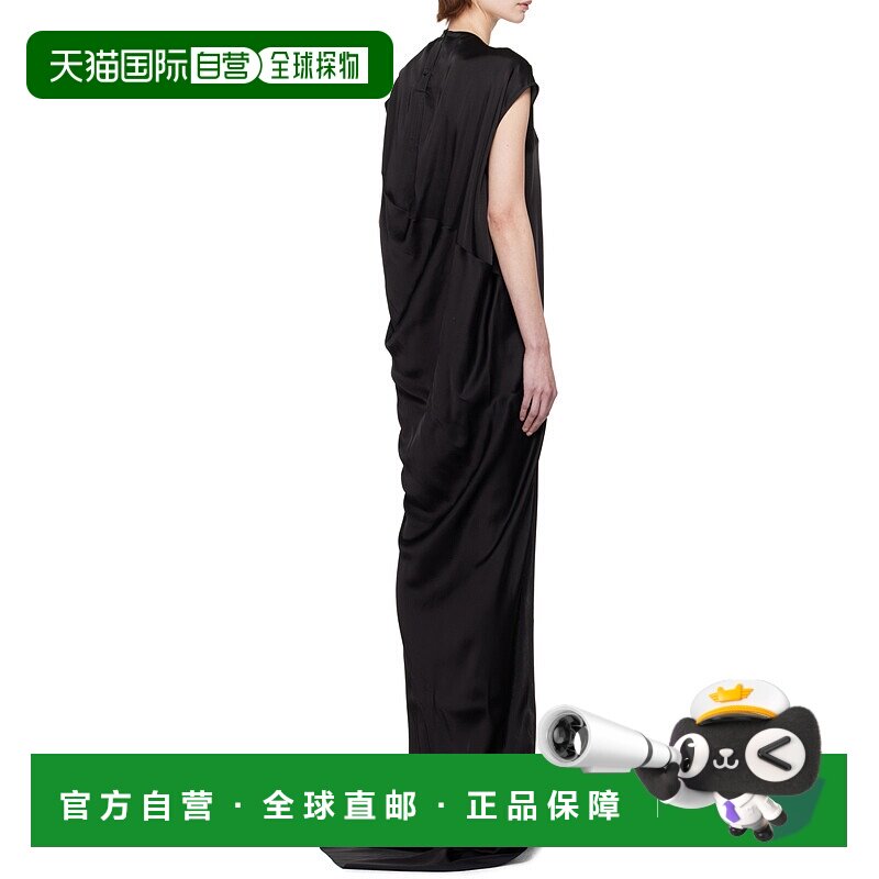 香港直邮Rick Owens 方领连衣裙 RP01E7505SCH长裙
